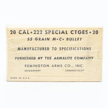 Armalite 222 Special 20-round