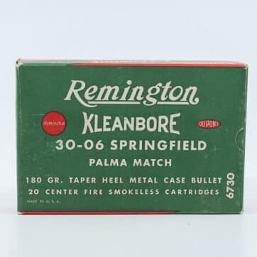 Remington 30-06 Palma box