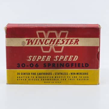 Winchester Super Speed ammo box