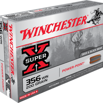 356 Winchester ammo box