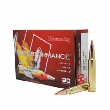 Hornady Superformance Rifle Ammunition .338 Win Mag 200 gr SST