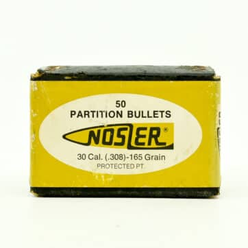 Nosler Partition .308 165-GR