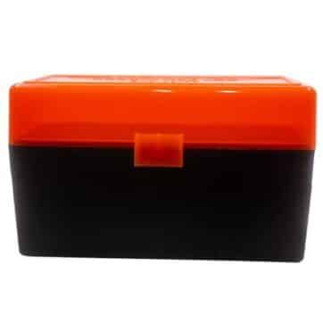 Berry's Ammo Box #409 - .243/.308 cal 50/rd Hunter Orange/Black