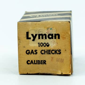 LYMAN GAS CHECKS  28 caliber (QTY 950)