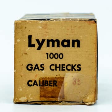 LYMAN GAS CHECKS  35 caliber (QTY 1000)
